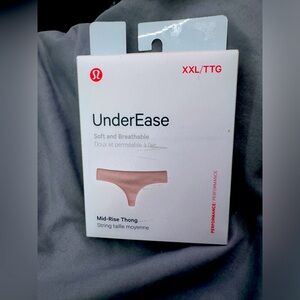 Lululemon underease mid rise thong size XXL NWT!